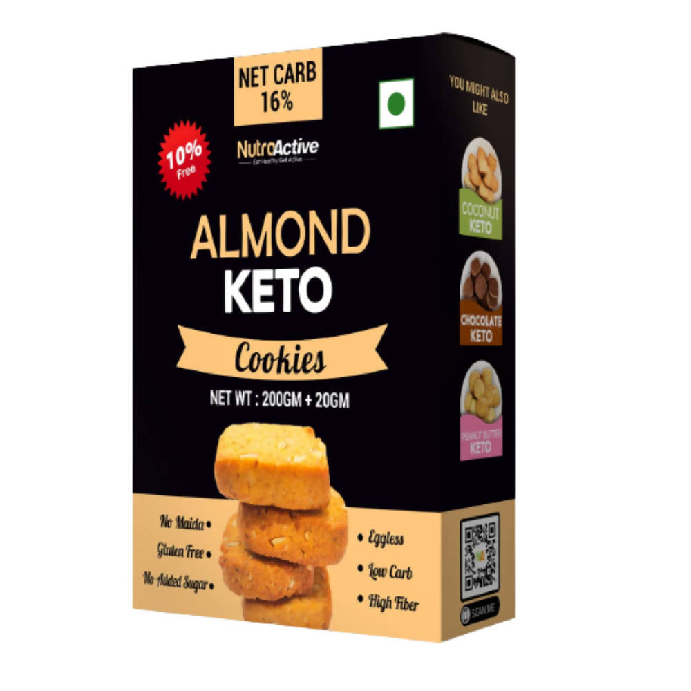 NutroActive Keto Almond Cookies