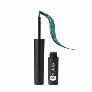 Sugar Eye Dared You So! Metallic Eyeliner - Green Mile (Metallic Teal Green) - Distacart