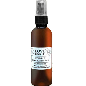 Love Earth Vitamin C – Sunscreen Spf 50 – Matte Finish - Distacart