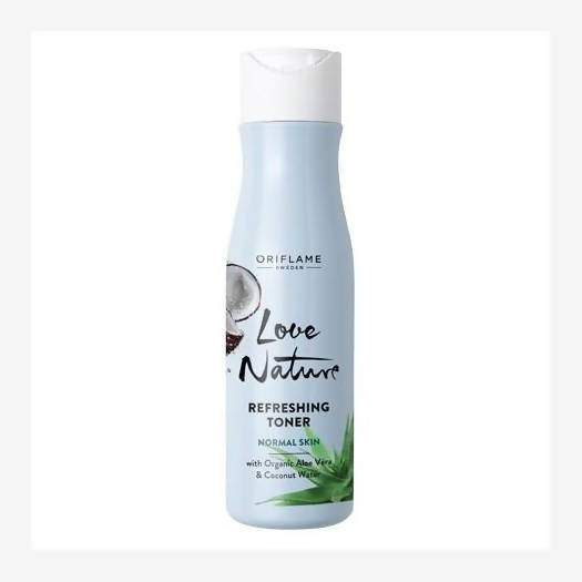 Oriflame Love Nature Refreshing Toner with Organic Aloe Vera & Coconut Water - Distacart