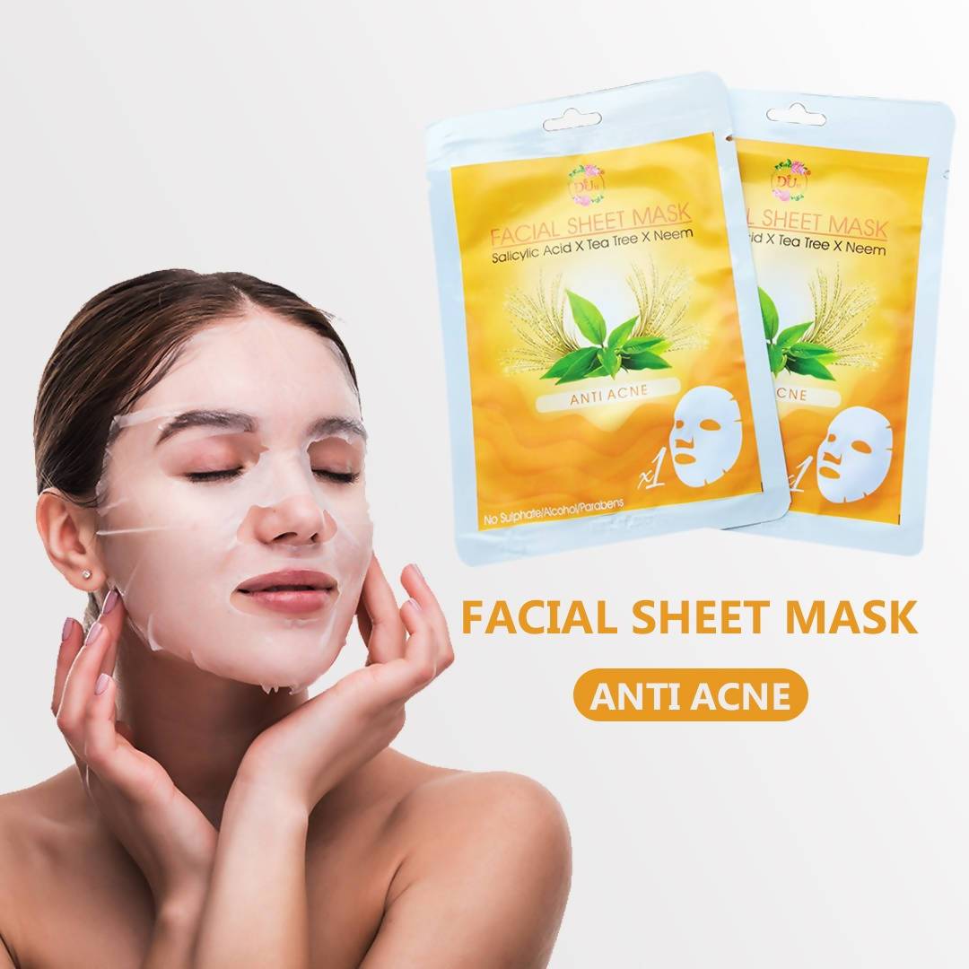 Duh Facial Sheet Mask - Anti Acne