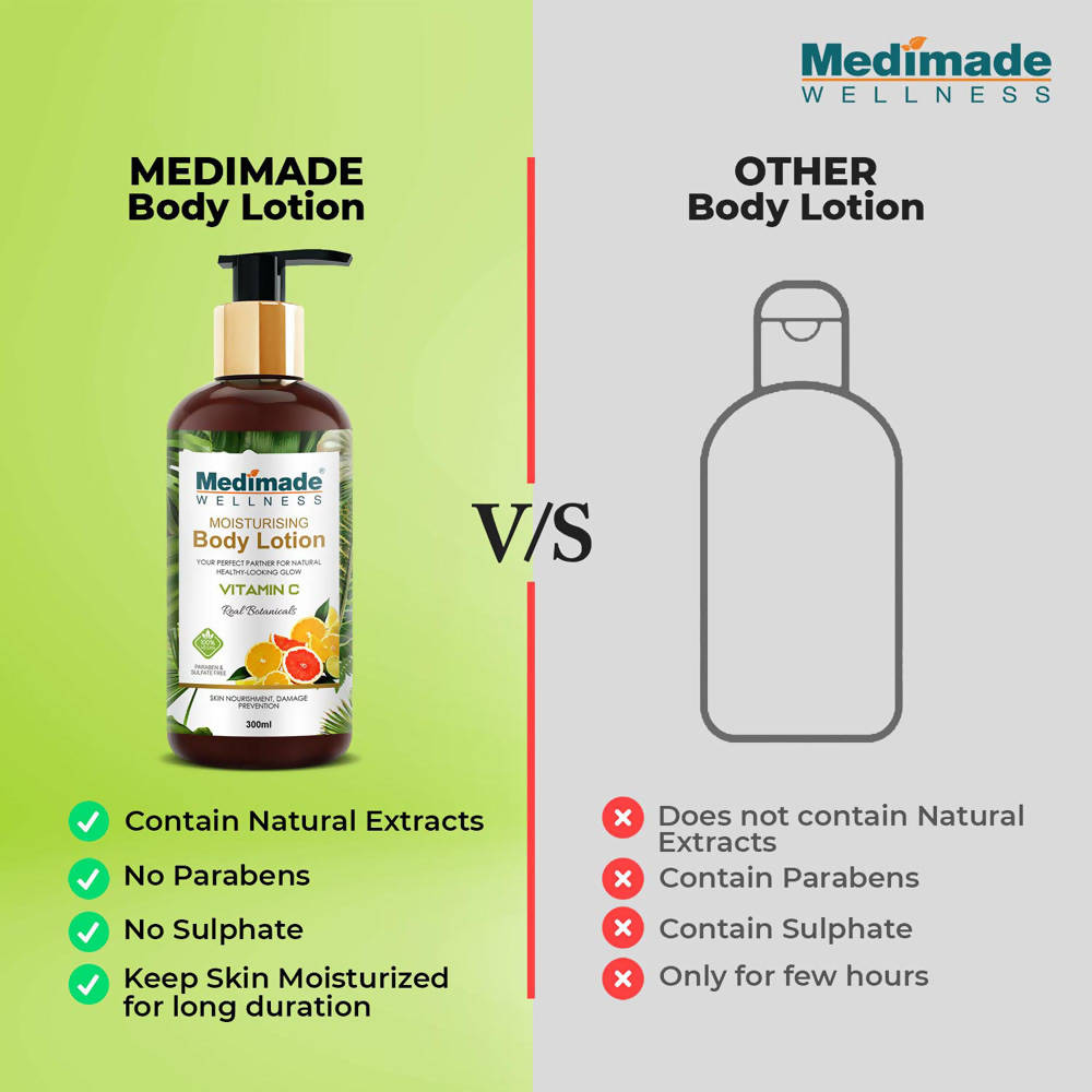 Medimade Wellness Vitamin C Moisturising Body Lotion - Distacart