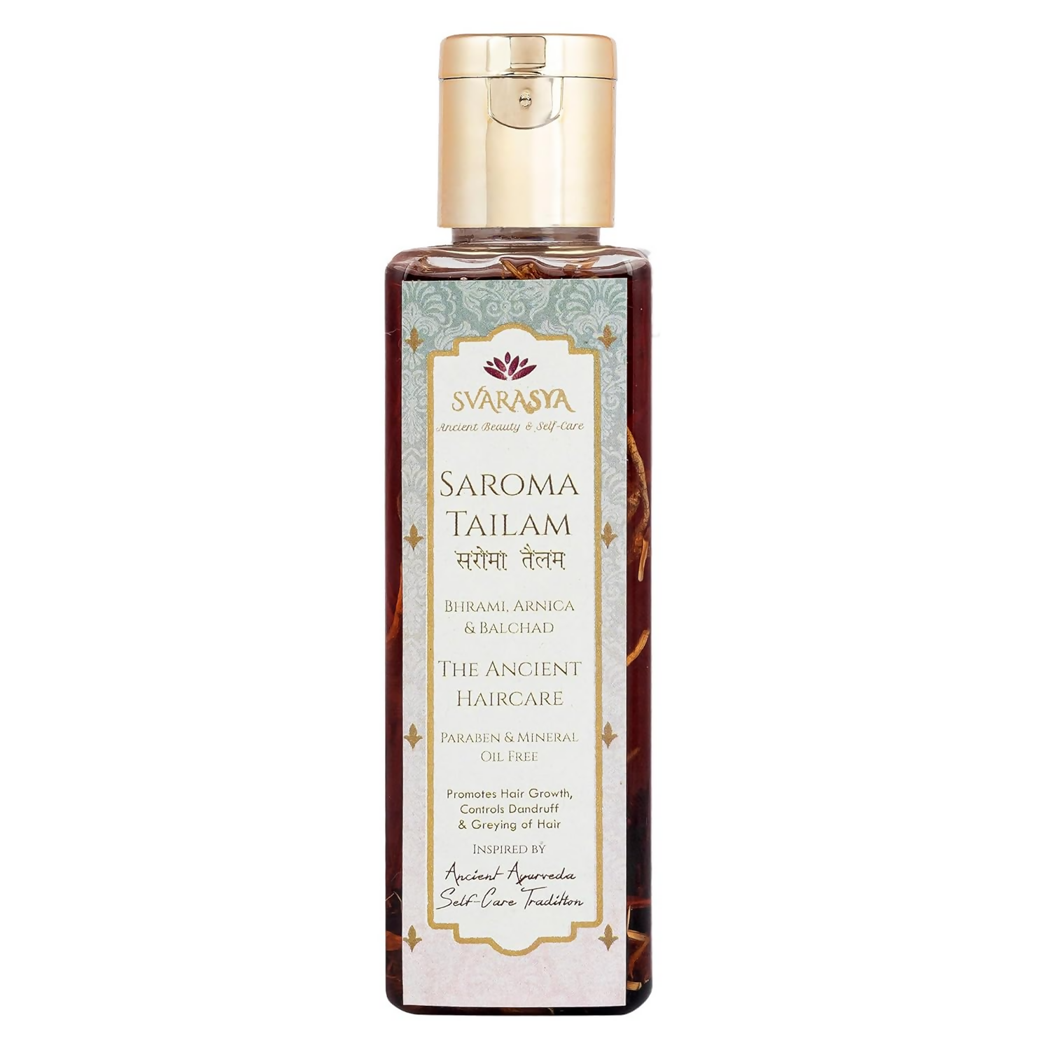 Svarasya Saroma Tailam (Hair Oil) - Distacart