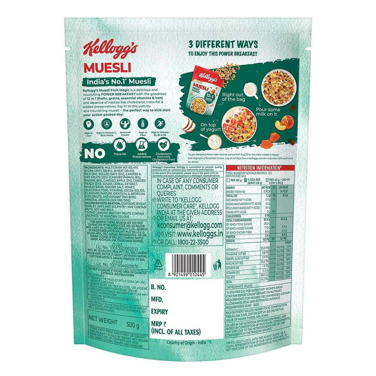 Kellogg's Muesli Fruit Magic - Distacart