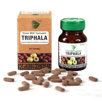 Thumbnail for Apex Ayurveda Green Milk Concepts Triphala Tablets - Distacart