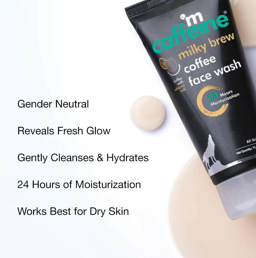 mCaffeine Milky Brew Face Wash - Distacart