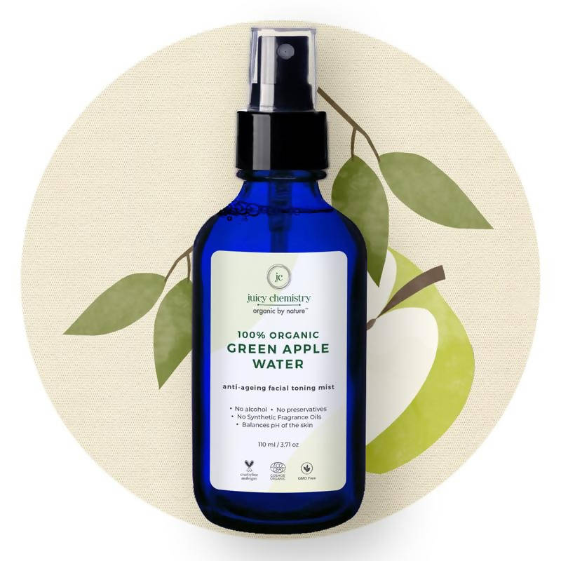 Juicy Chemistry Green Apple Water Toner for Youthful Skin - Distacart