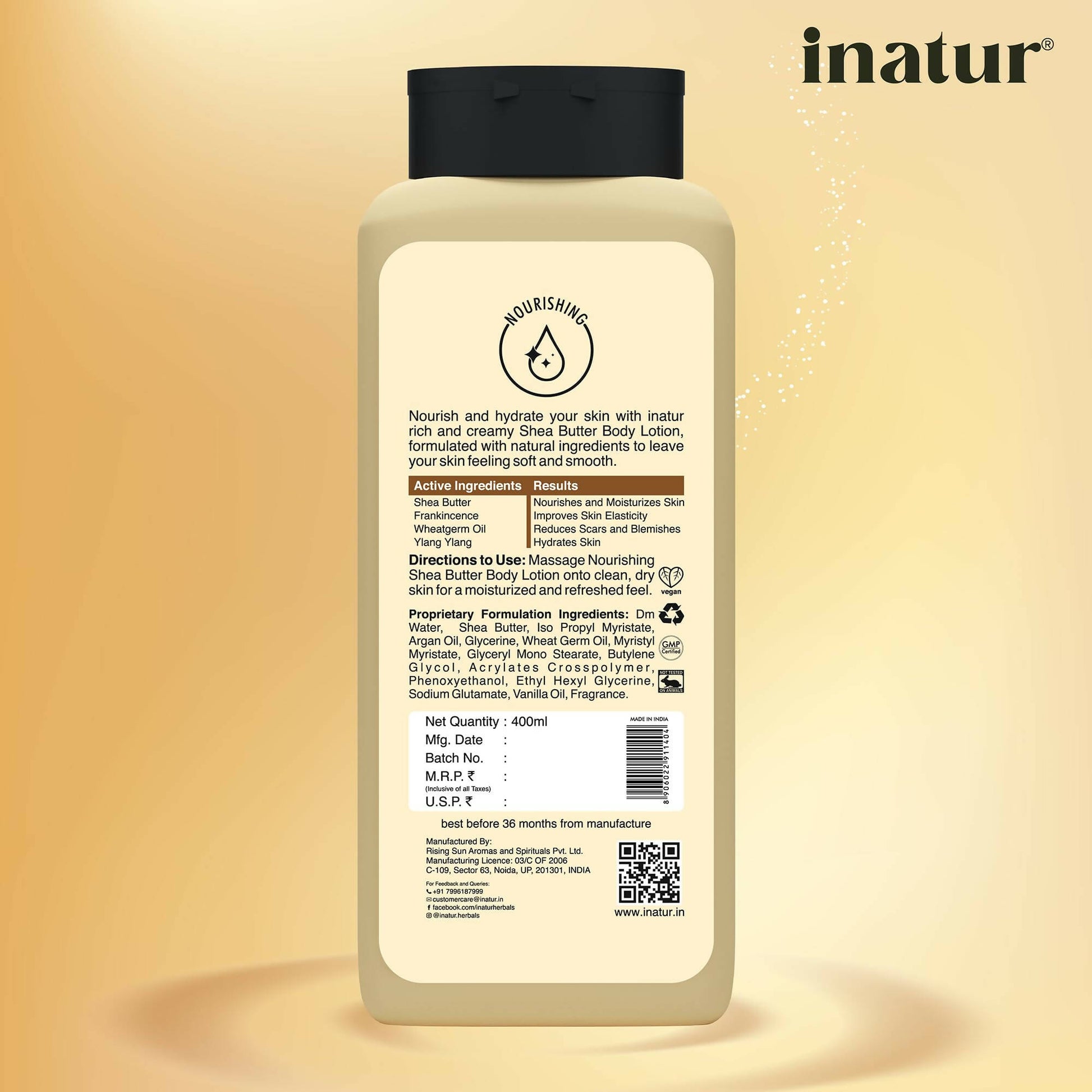 Inatur Niacinamide Body Lotion - Distacart