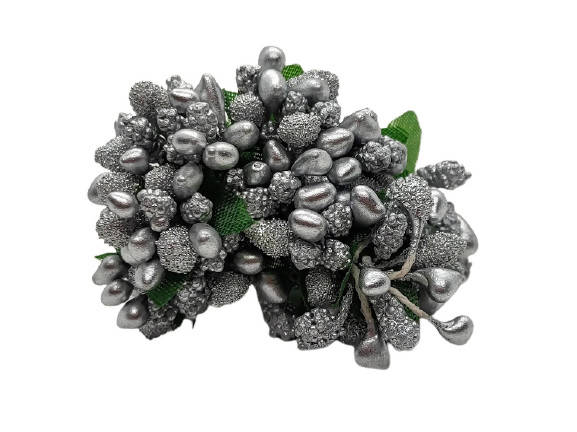 Silver Artificial Flower Pollens