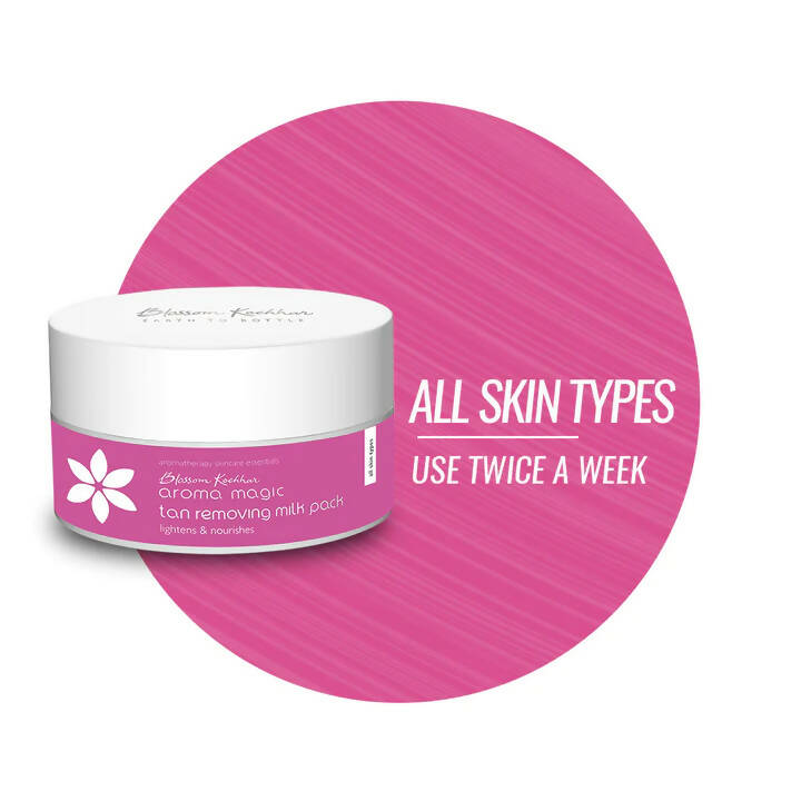 Blossom Kochhar Aroma Magic Tan Removing Milk Pack - Distacart