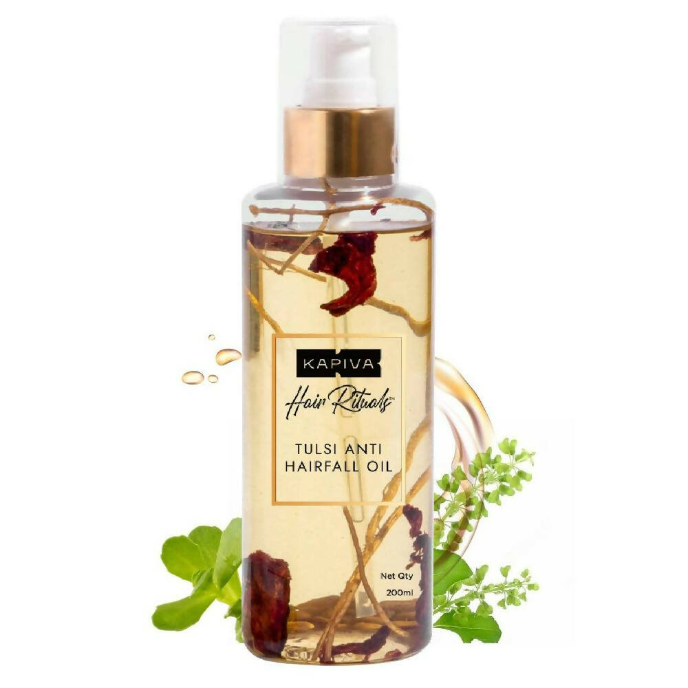 Kapiva Ayurveda Hair Rituals Tulsi Anti Hairfall Oil - Distacart