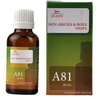 Thumbnail for Allen Homeopathy A81 Skin Abscess And Boils Drops
