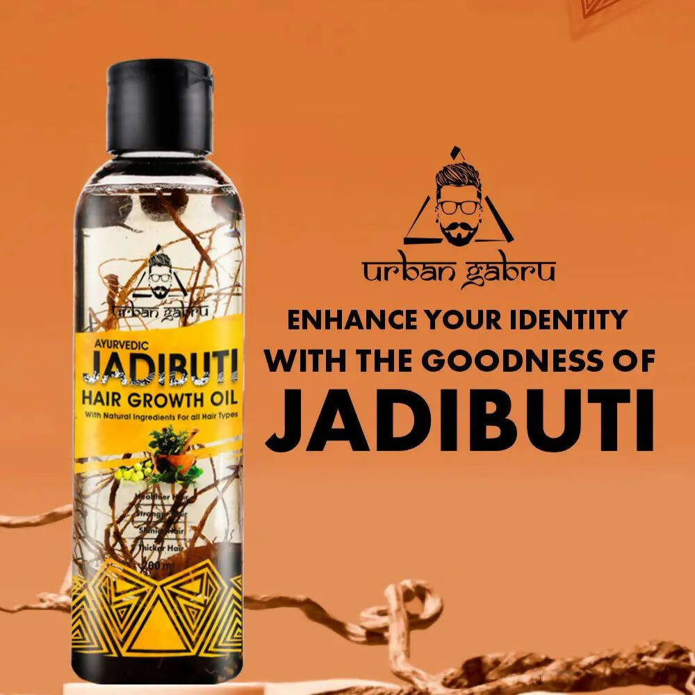 Urbangabru Ayurvedic Jadibuti Hair Growth Oil - Distacart