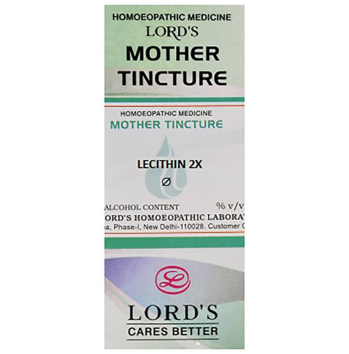 Lord's Homeopathy Lecithin Mother Tincture Q - Distacart