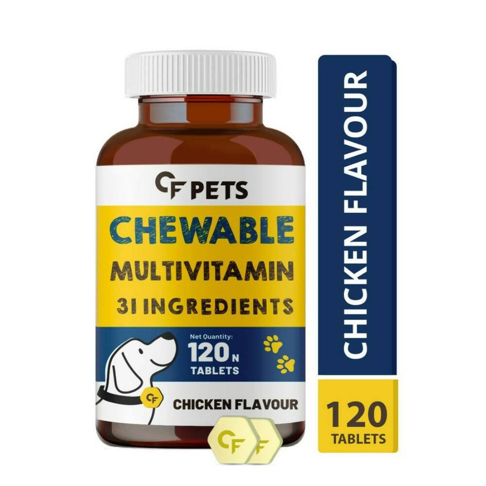 Carbamide Forte Pets Chewable Multivitamin Tablets - Distacart