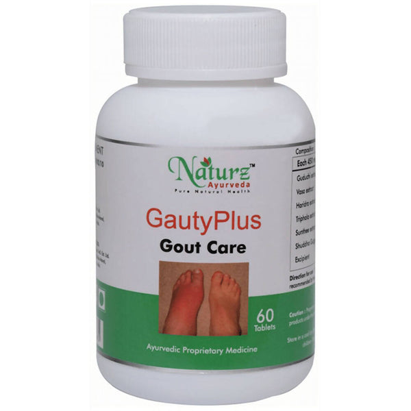 Naturz Ayurveda Gauty Plus Gout Care Tablets - Distacart