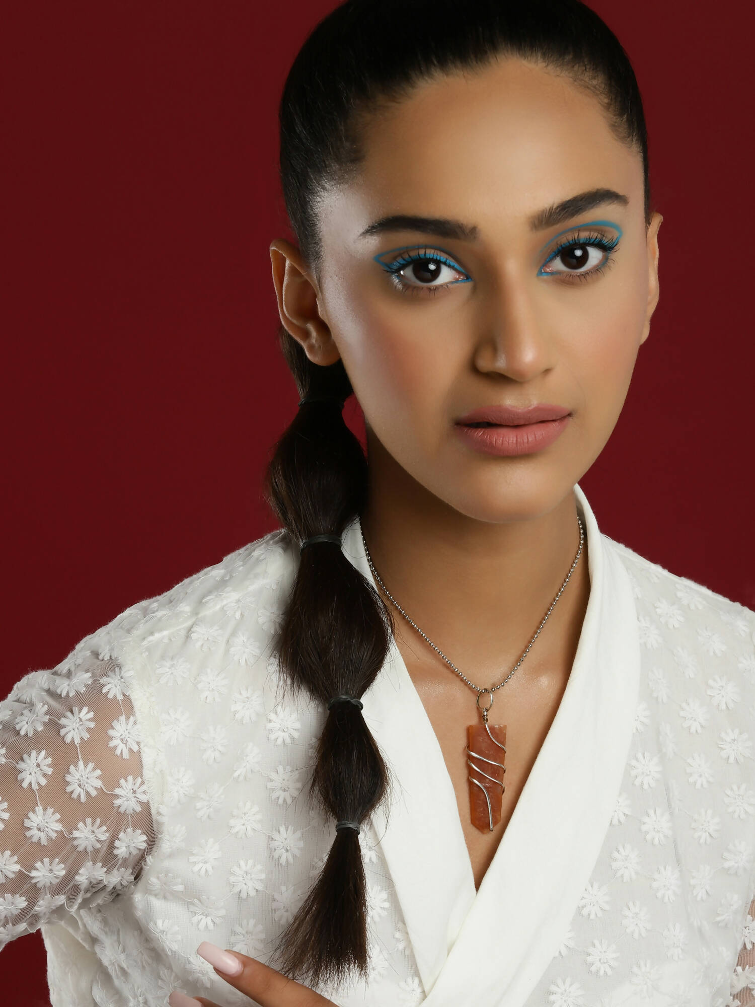 Women's Silver-Plated Chain - Ruby Raang - Distacart