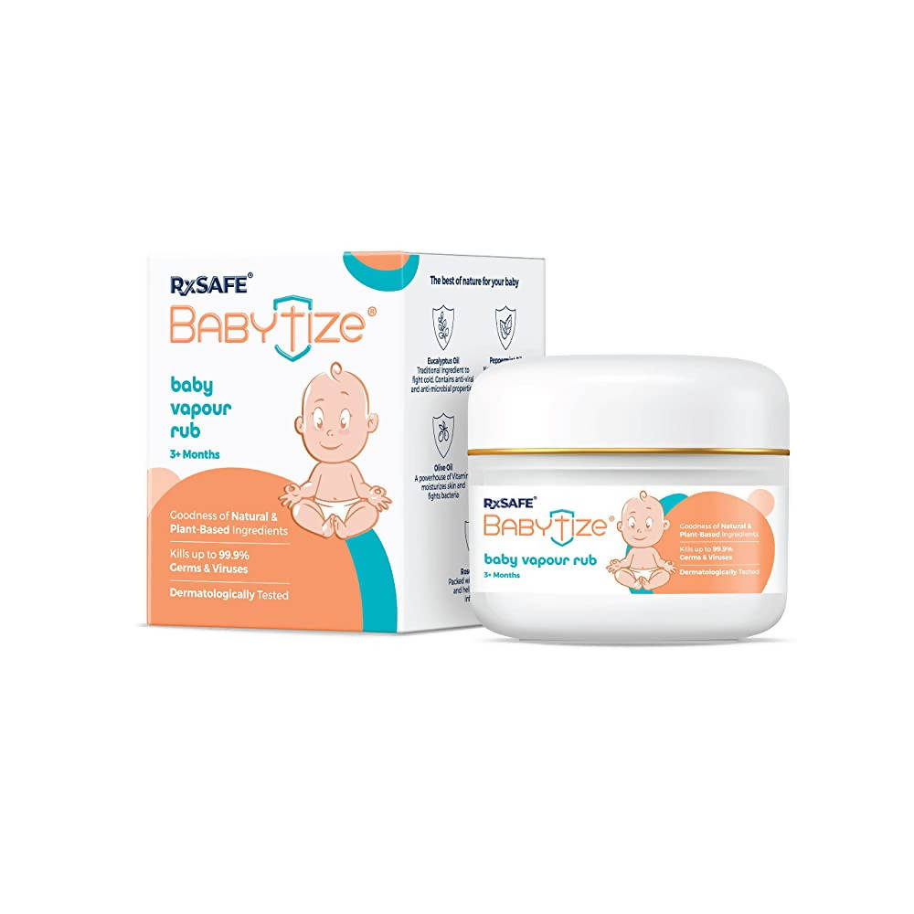 RxSafe Babytize Baby Vapour Rub - Distacart