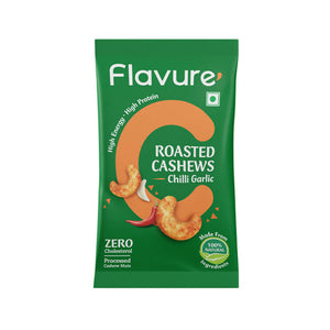 Flavure Roasted Cashew - Chilli Garlic - Distacart