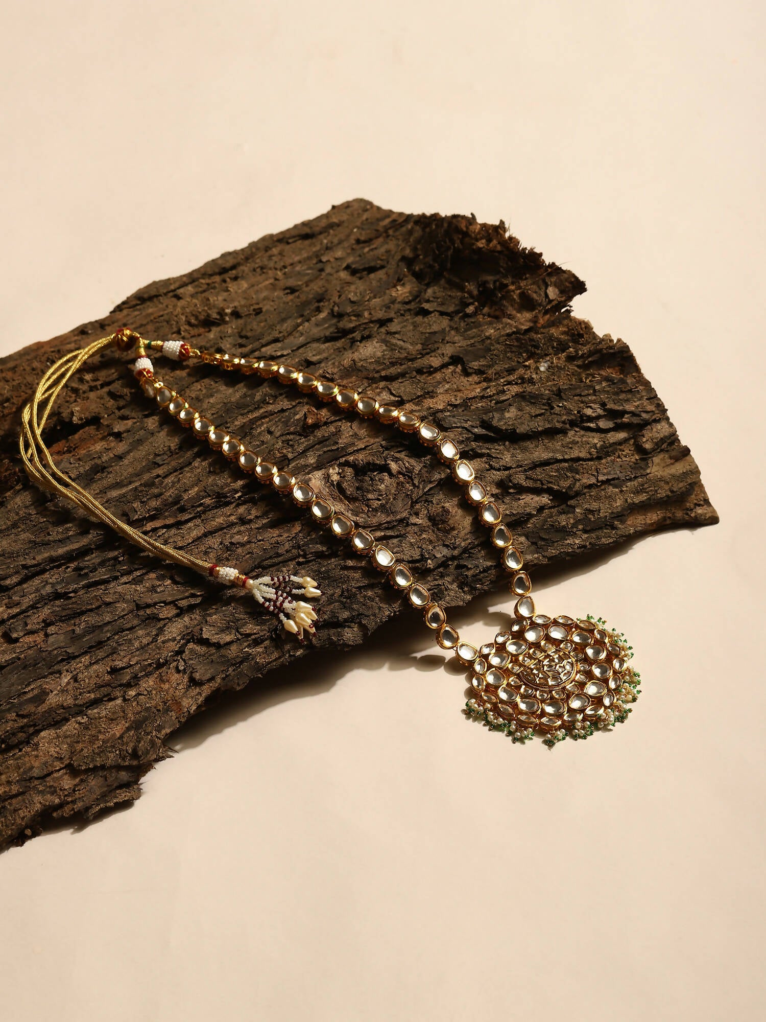 Women's Gold-Plated Necklace - Ruby Raang - Distacart