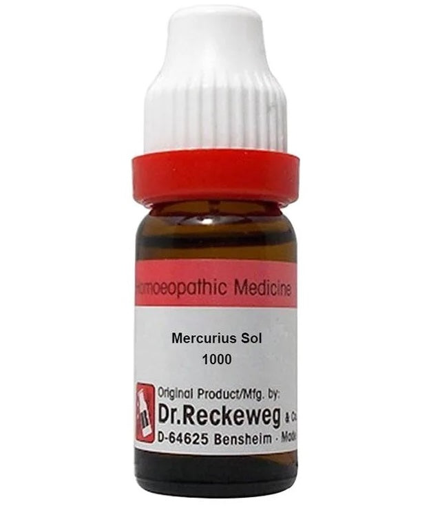 Dr. Reckeweg Mercurius Sol Dilution - Distacart