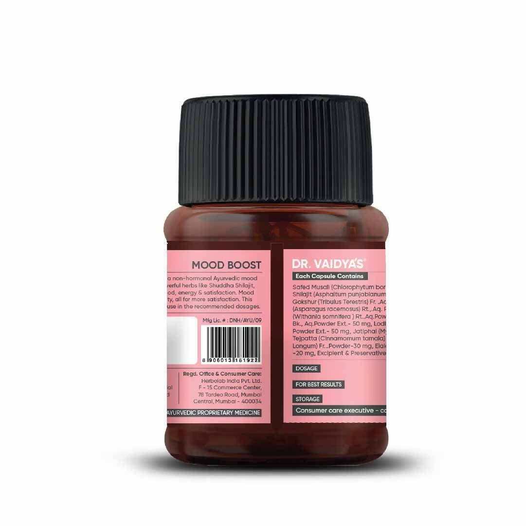 Dr. Vaidya's Mood Boost Capsules - Distacart