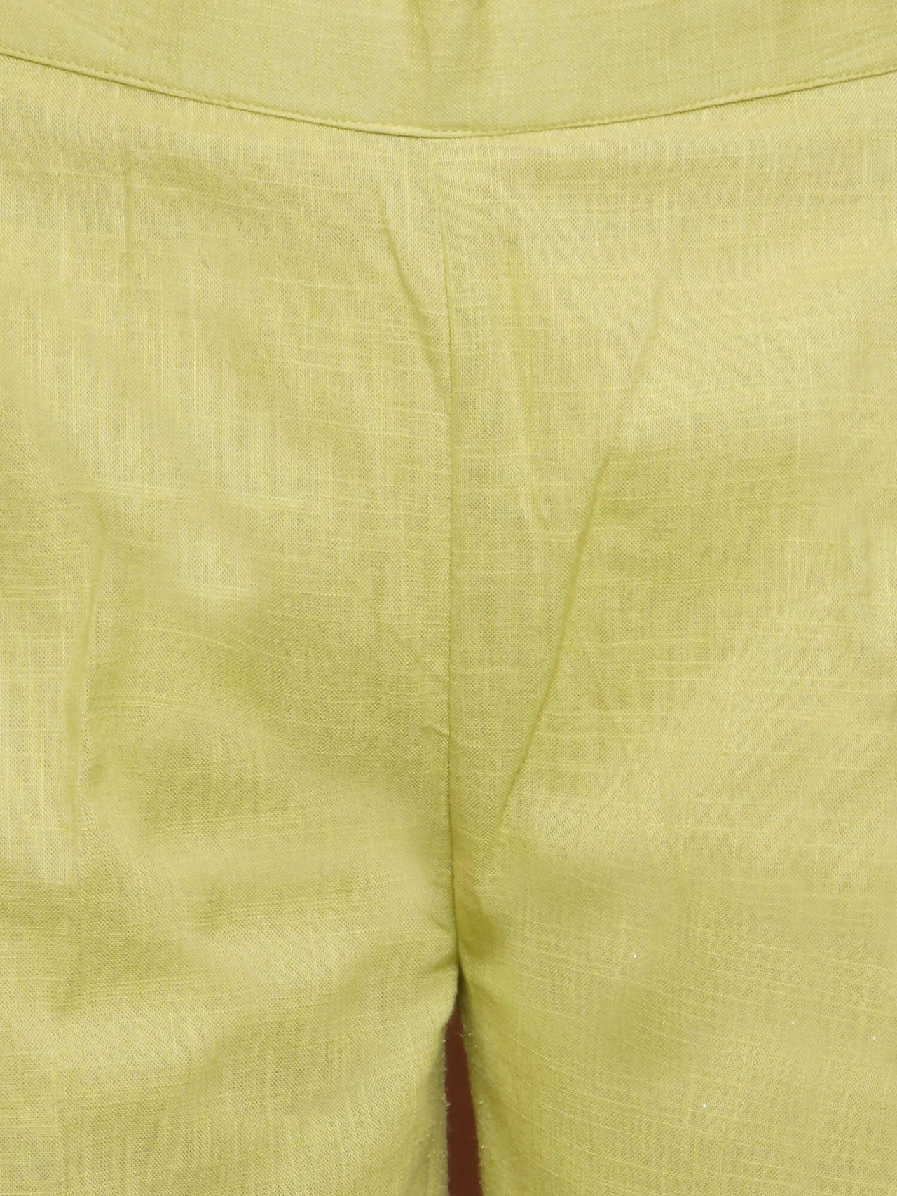 Women Republic Green Cotton Kurta Set With Embroidered Pockets - Distacart