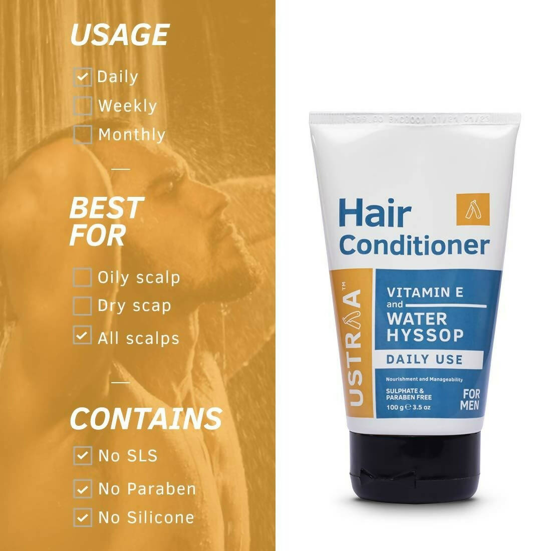 Ustraa Hair Conditioner Daily Use - Distacart
