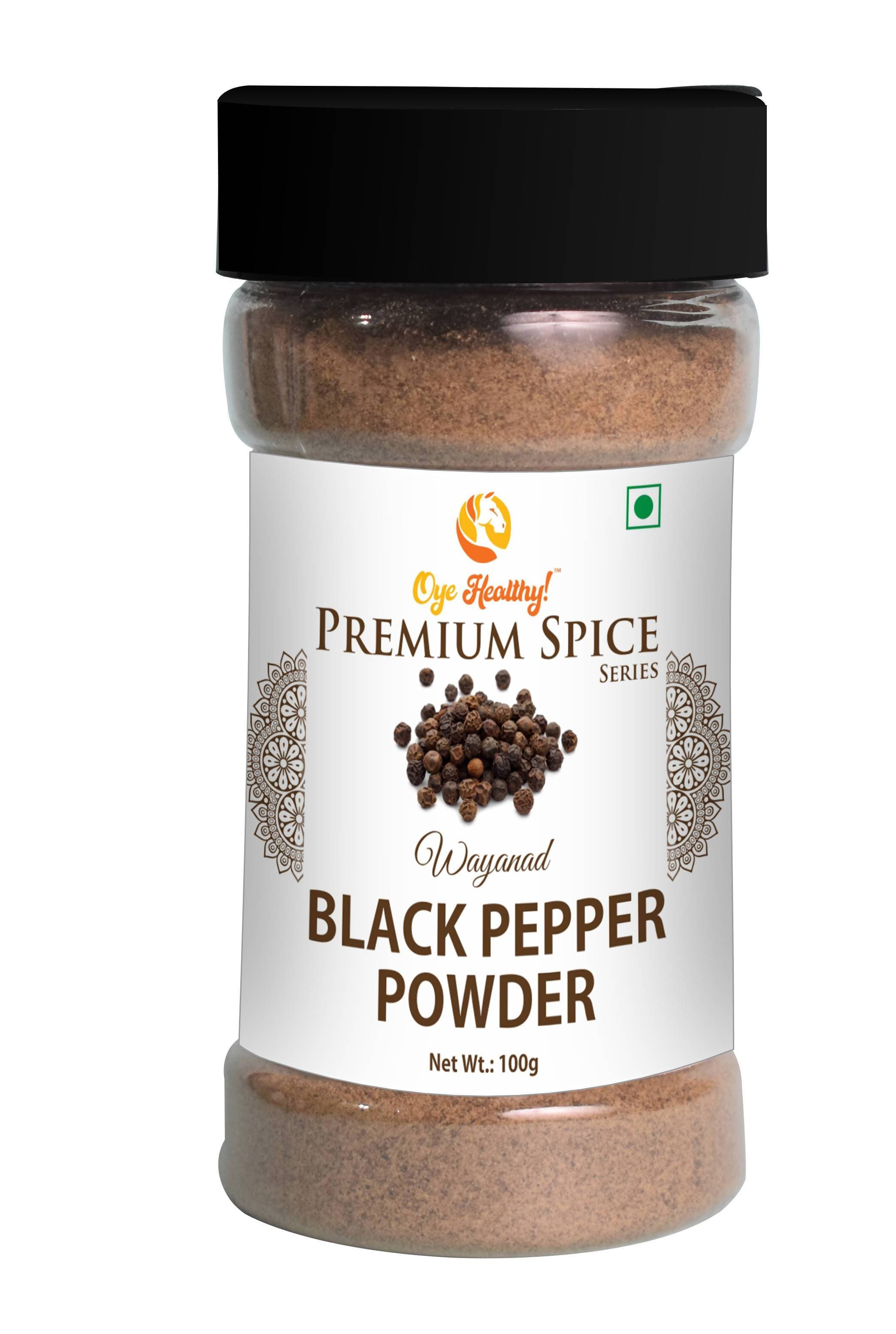Oye Healthy Premium Spice Series Wayanad Black Pepper Powder