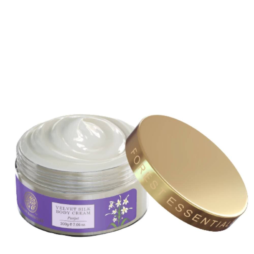 Forest Essentials Velvet Silk Body Cream Parijat - Distacart