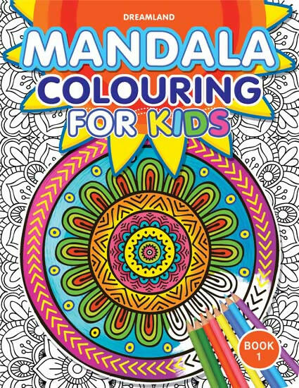 Dreamland Mandala Colouring for Kids- Book 1 - Distacart