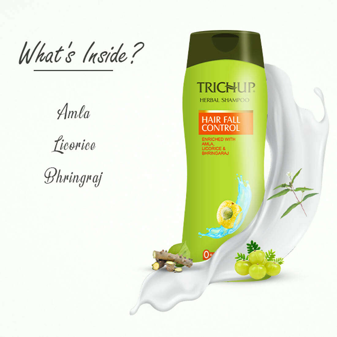 Trichup Hair Fall Control Natural Shampoo - Distacart