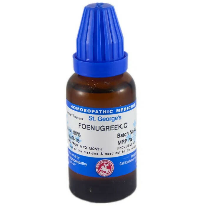 St. George's Homeopathy Foenugreek Mother Tincture Q - Distacart