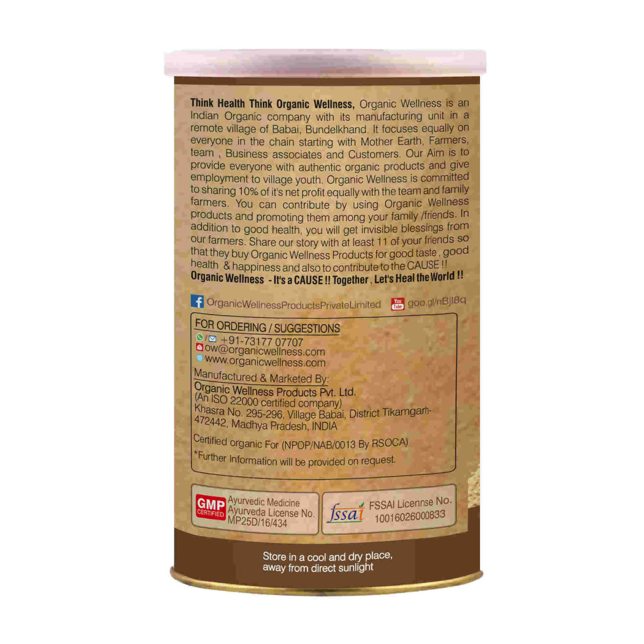 Organic Wellness Triphala Powder - Distacart