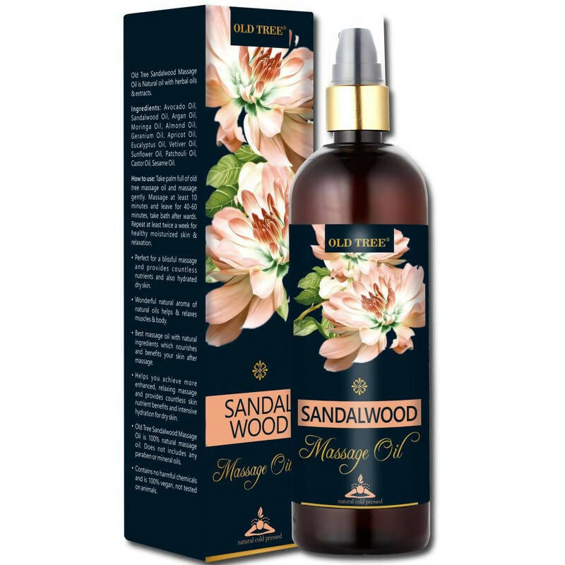 Old Tree Sandalwood Body Massage Oil - Distacart