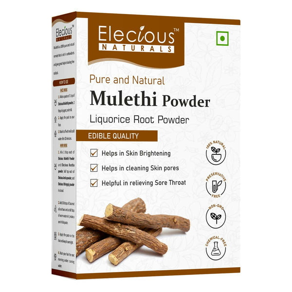 Elecious Naturals Mulethi Powder - Distacart
