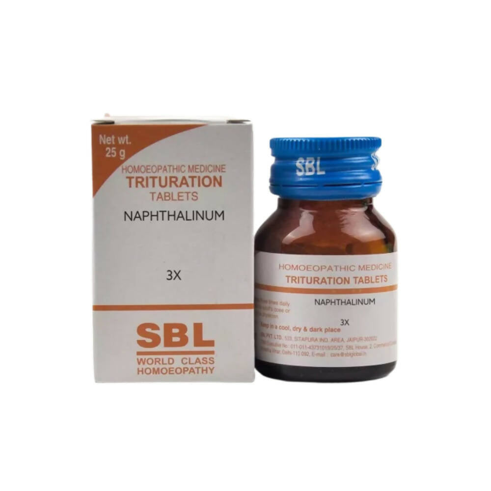 SBL Homeopathy Naphthalinum Trituration Tablets - Distacart