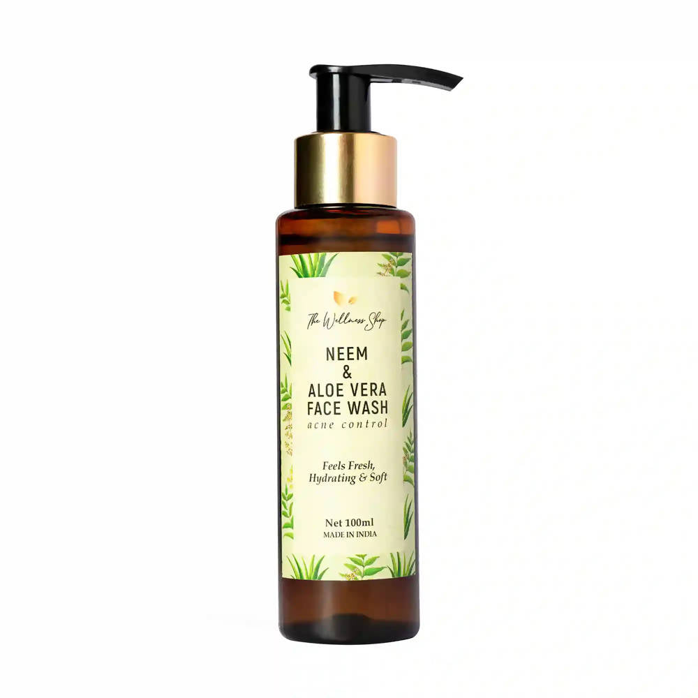 The Wellness Shop Neem & Aloe Vera Face Wash