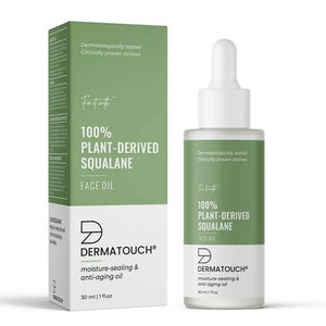 Dermatouch 100% Plant-Derived Squalane Face Oil - Distacart