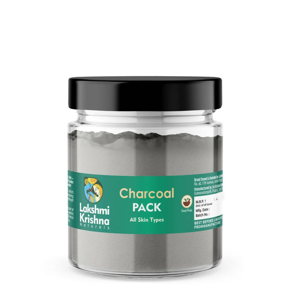 Lakshmi Krishna Naturals Charcoal Face Pack - Distacart