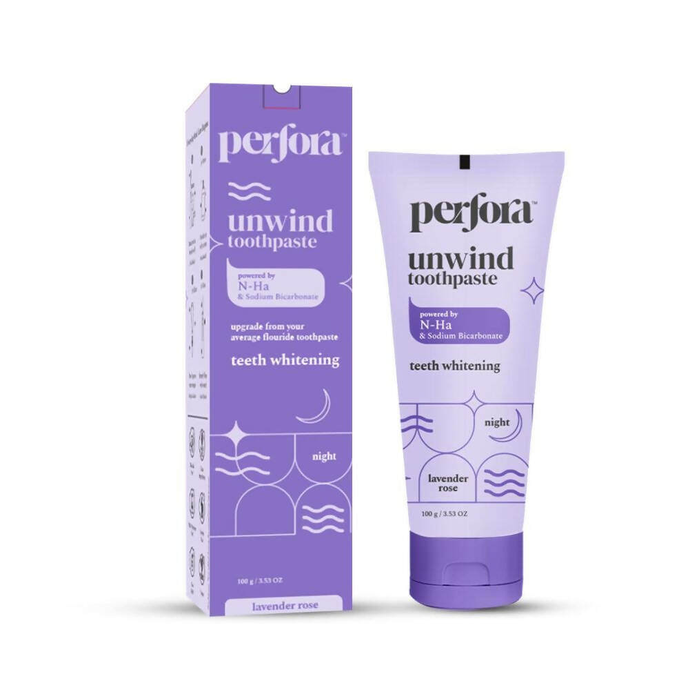 Perfora Unwind Toothpaste Lavender Rose - Distacart