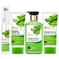 Thumbnail for Oriental Botanics Aloe Vera, Green Tea & Cucumber Skin Radiance Combo