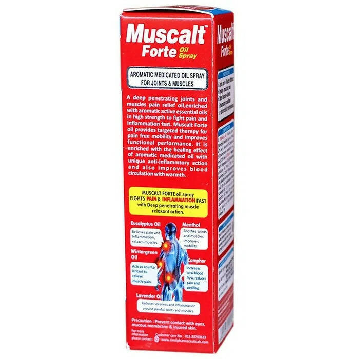 Aimil Muscalt Forte Oil Spray - Distacart