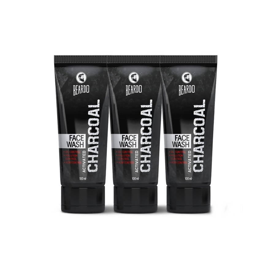 Beardo Activated Charcoal Face Wash - Distacart