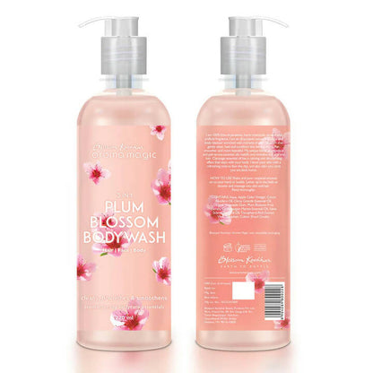 Blossom Kochhar Aroma Magic 3In1 Plum Blossom Bodywash - Distacart