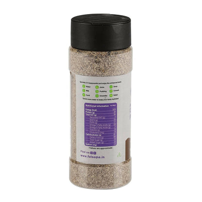 Fulsome Black Chia Seeds Powder (Roasted) - Distacart