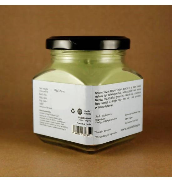 Ancient Living Indigo Powder Natural Hair Colour Ingredients