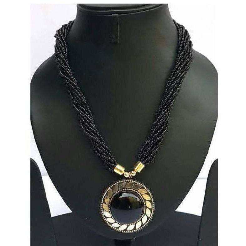 Latest traditional Jwellery set for women Color-Black