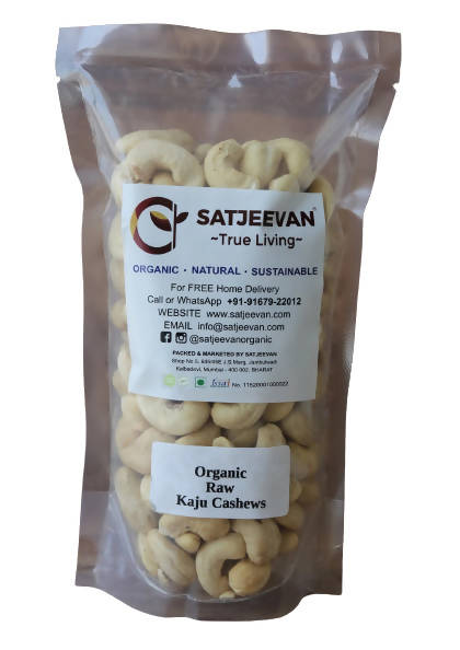 Satjeevan Organic Raw Kaju Cashews - Distacart