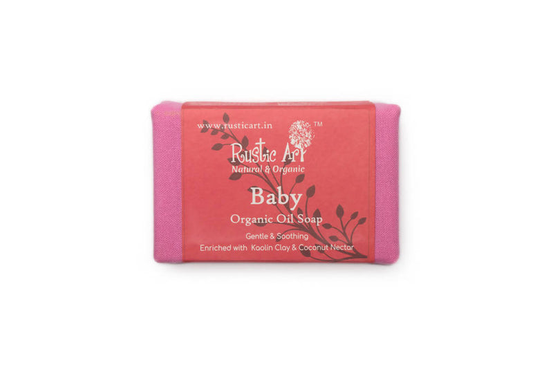 Rustic Art Baby Organic Oil Soap - Distacart